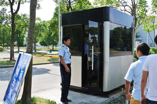 保温隔热选镀锌板治安岗亭